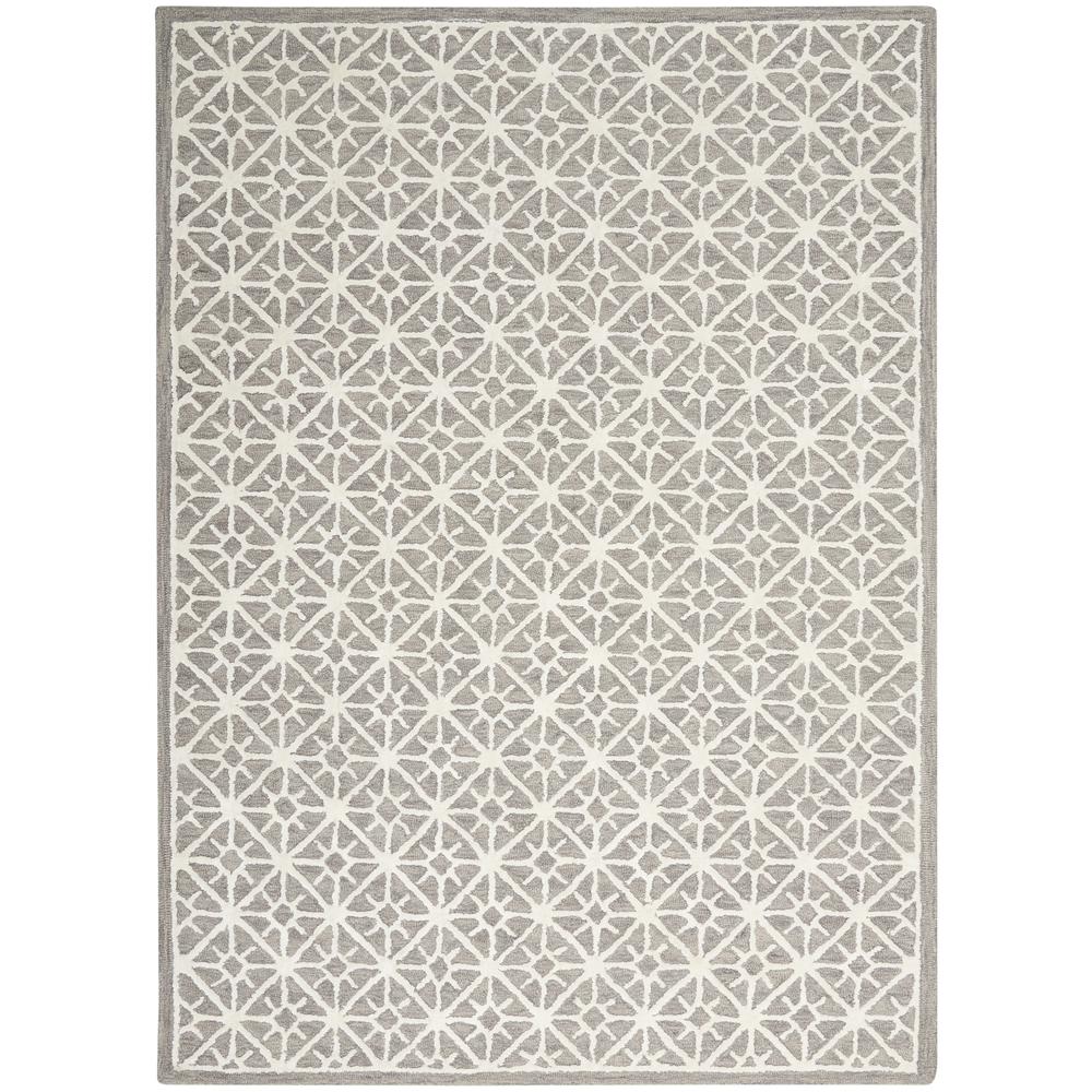 Contemporary Rectangle Area Rug, 4' x 6'