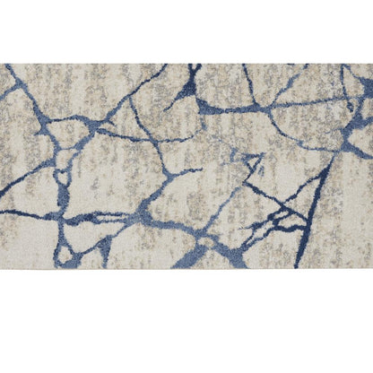 Modern Runner Area Rug, 7' Runner