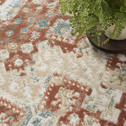 Vintage Rectangle Area Rug, 4' x 6'