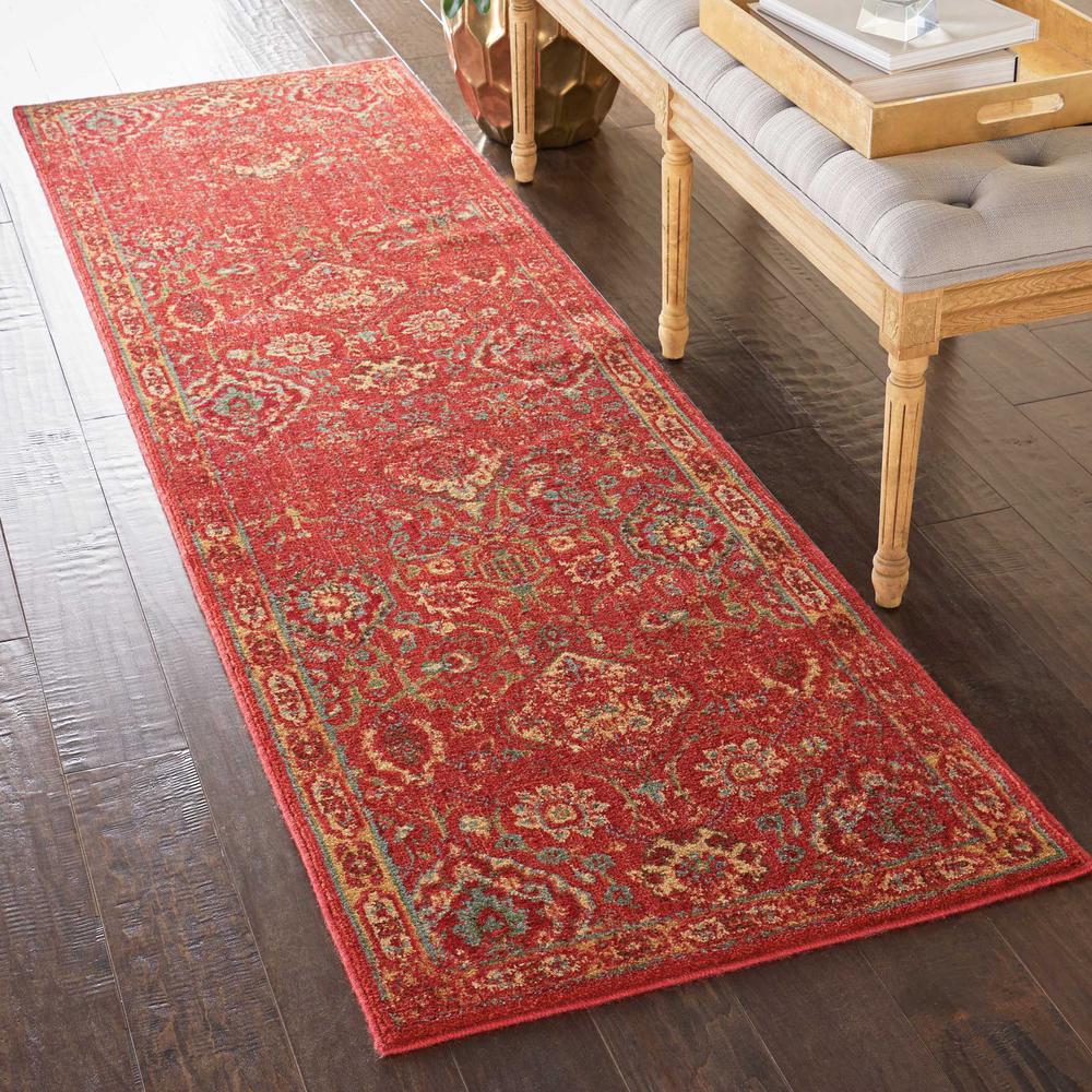 Bohemian Runner Area Rug, 8' Runner
