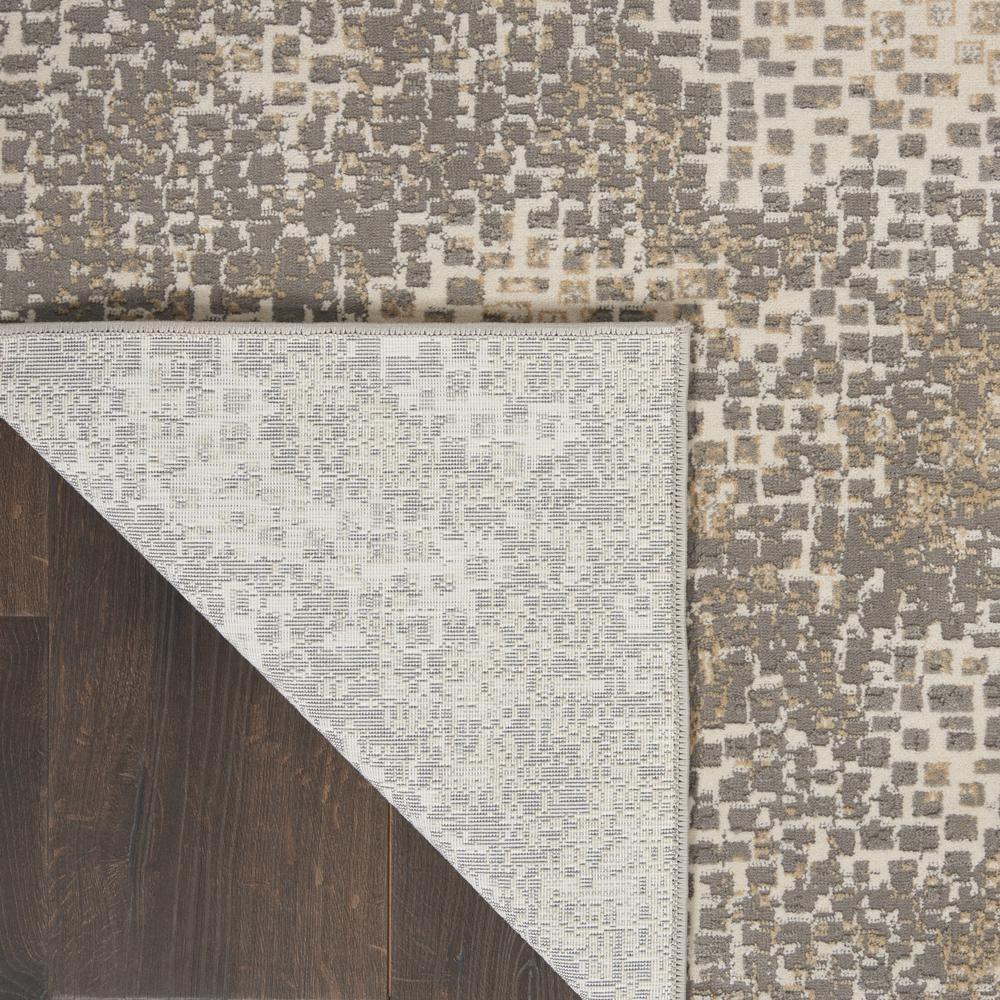 Michael Amini MA90 Uptown Area Rug, Beige/Grey, 4' x 6', UPT02