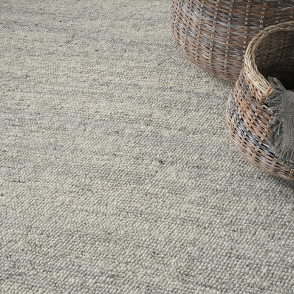 Nourison Alanna Area Rug Farmhouse 7'9" x 9'9" Rectangle, Silver