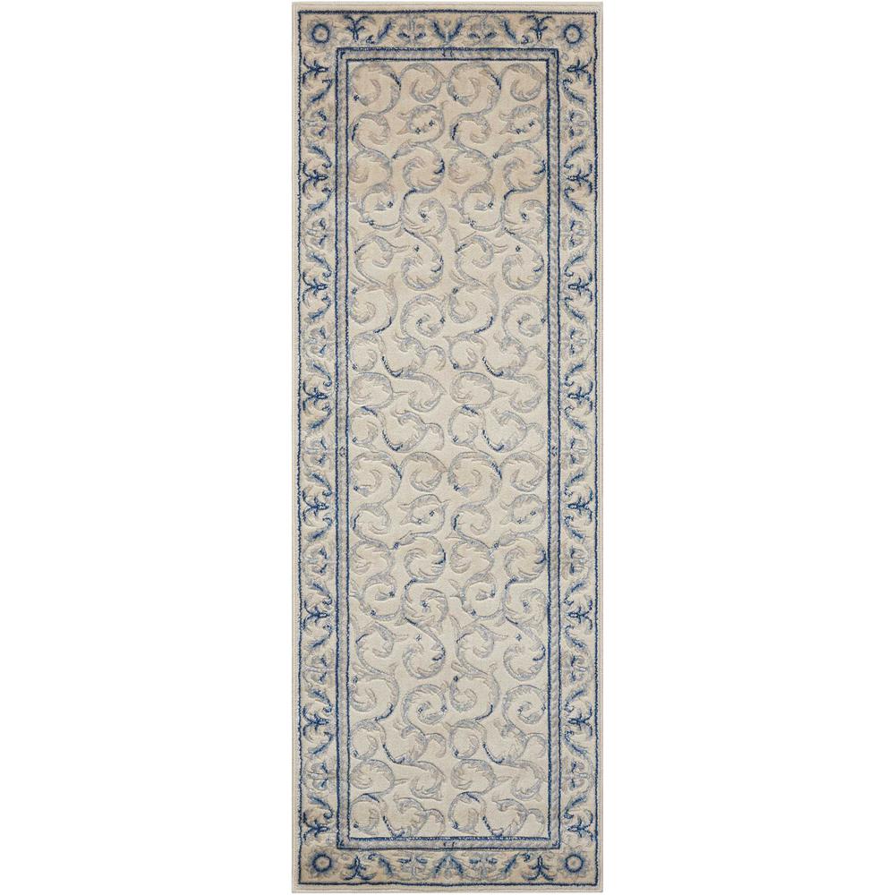 Nourison Somerset Ivory Blue Area Rug