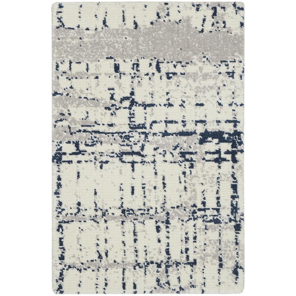 Modern Rectangle Area Rug, 2' x 3'