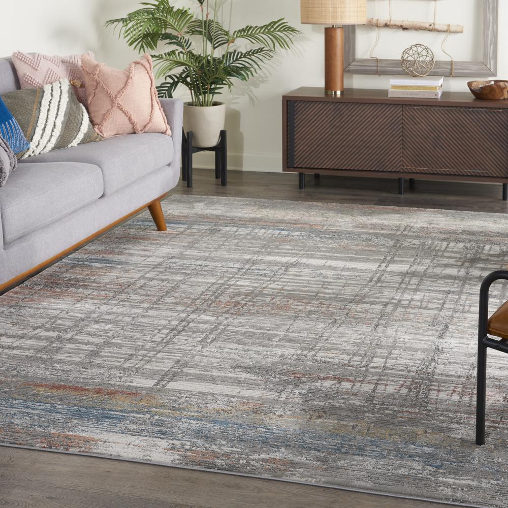 Modern Rectangle Area Rug, 9' x 13'