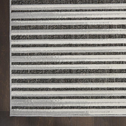 CLA01 Calobra Dark Grey Area Rug- 5'3" x 7'3"