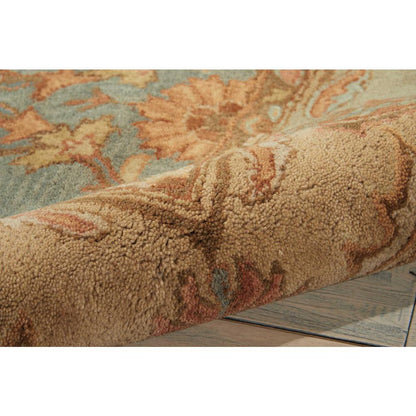 Jaipur Area Rug, Aqua, 6' x ROUND