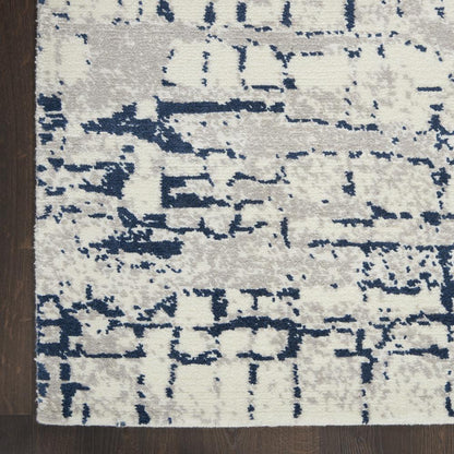 Modern Rectangle Area Rug, 2' x 3'