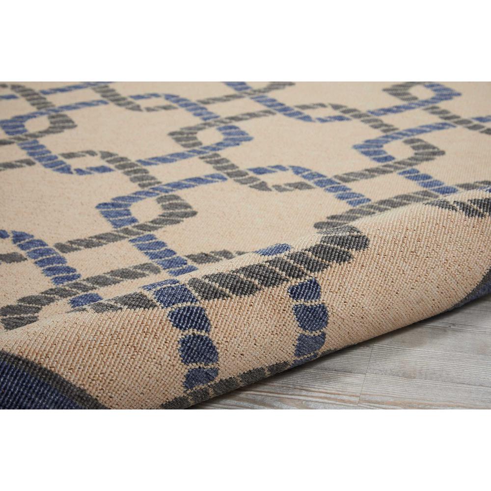 Nourison Caribbean Ivory Blue Indoor/Outdoor Area Rug