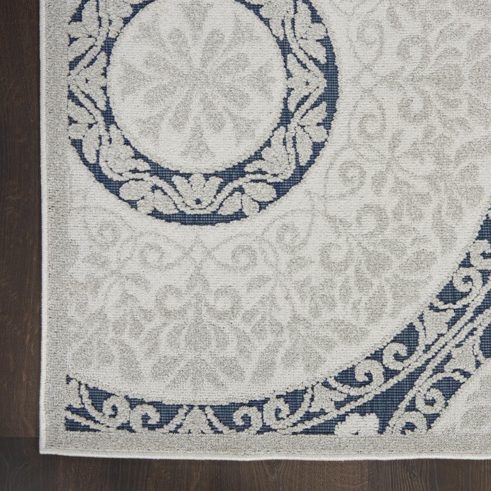 CLA03 Calobra Blue Area Rug- 4' x 6'