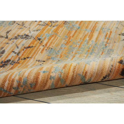 Rhapsody Area Rug, Caramel/Cream, 8'6" x 11'6"