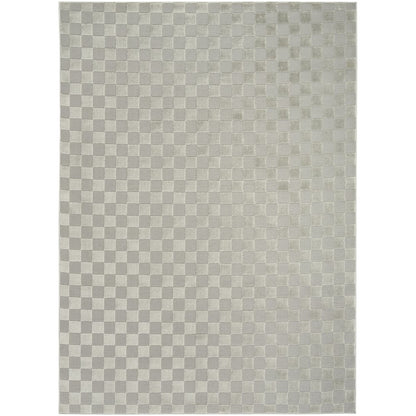 Serenity Home 3'11" x 5'11" Grey Modern Indoor Rug