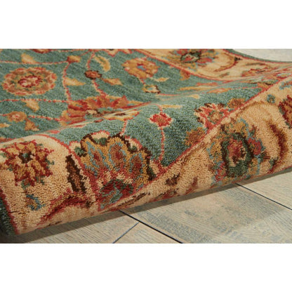 Rectangle Traditional Machine Made Area Rug