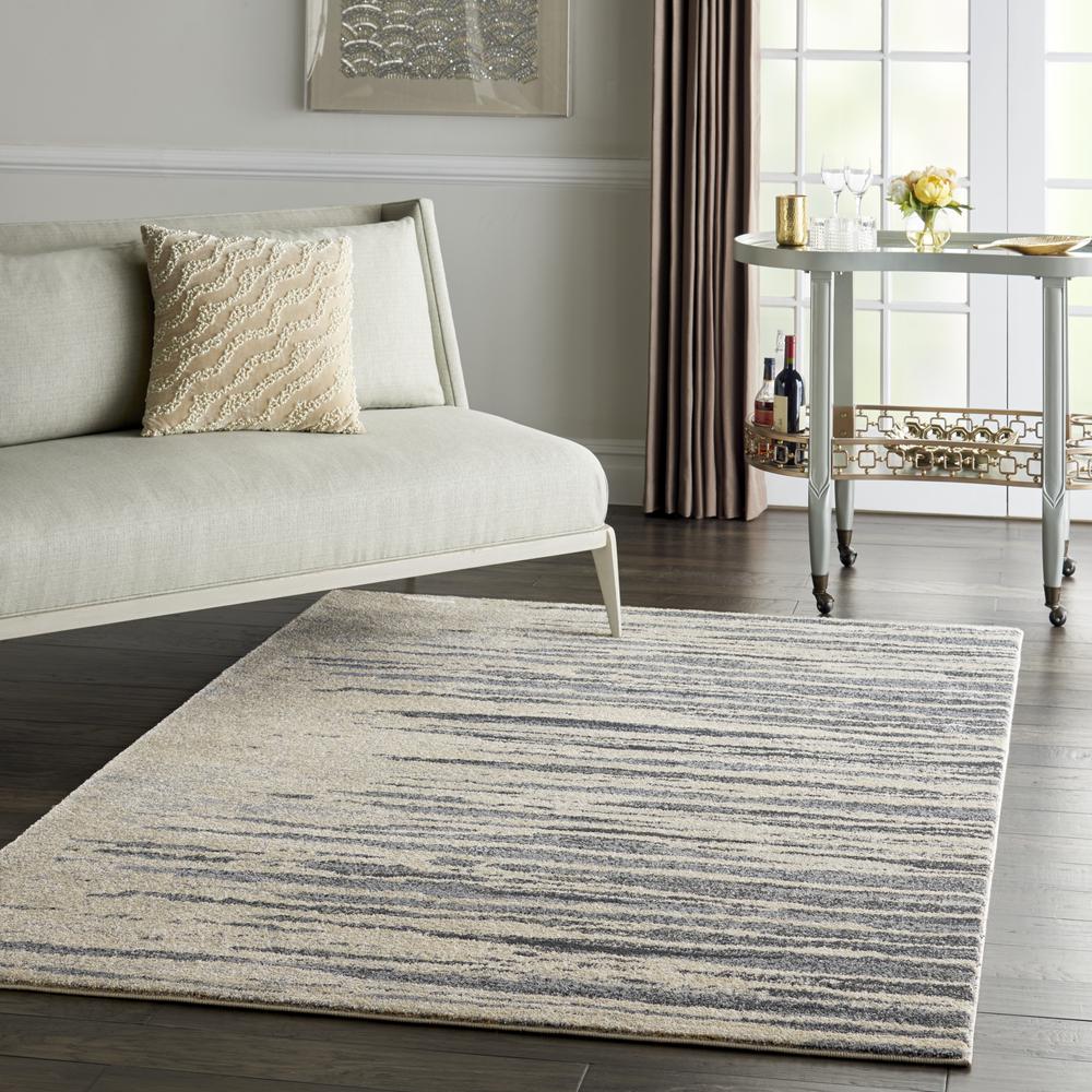 Modern Rectangle Area Rug, 4' x 6'
