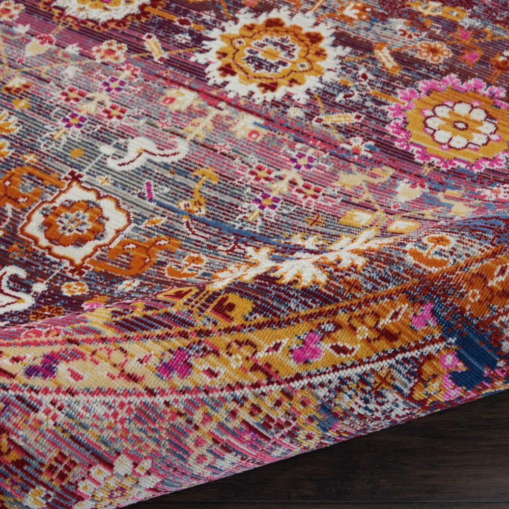Vintage Round Area Rug, 6' x Round