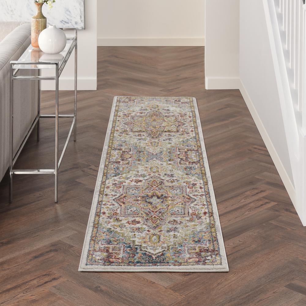 Bohemian Runner Area Rug, 8' Runner