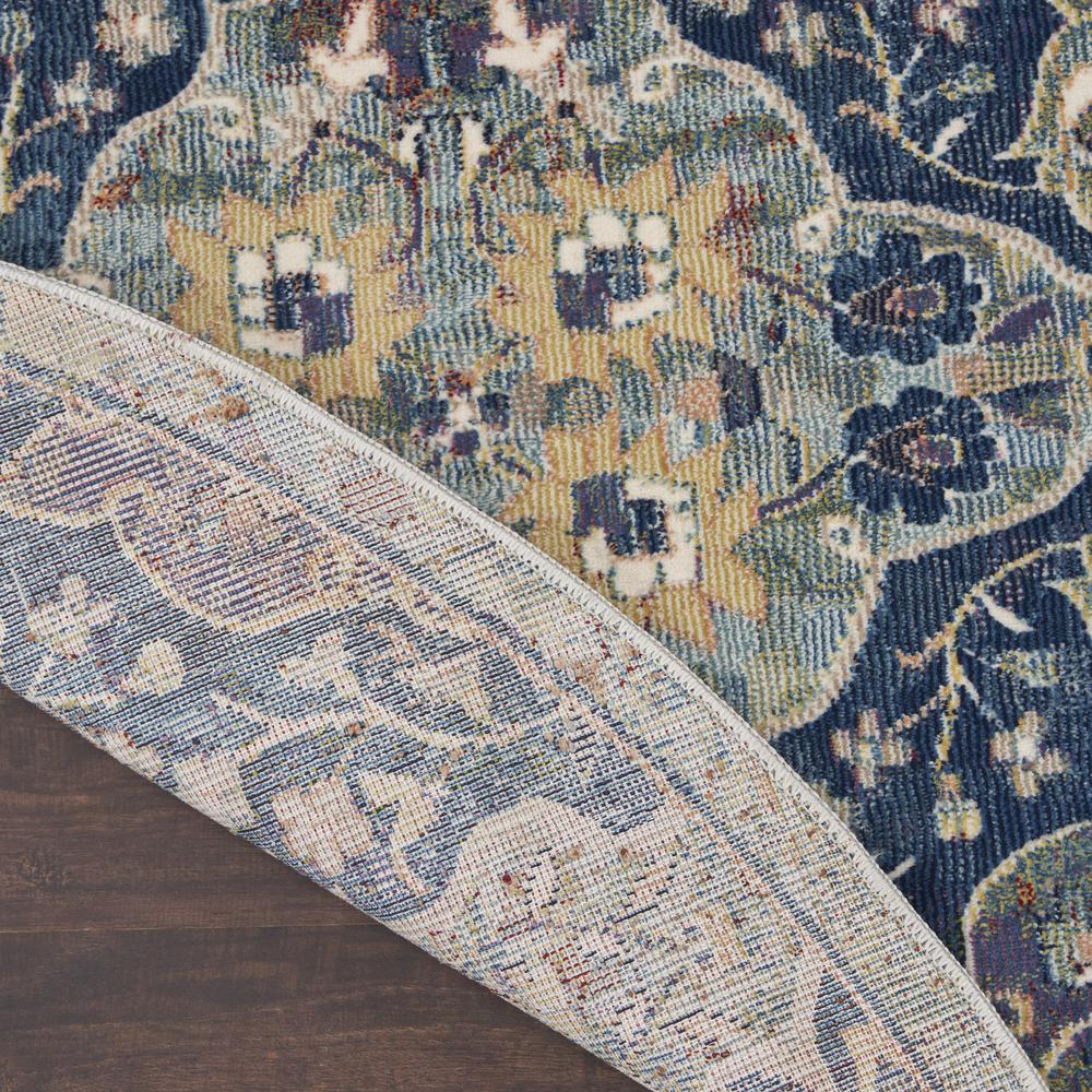 Bohemian Round Area Rug, 4' x Round