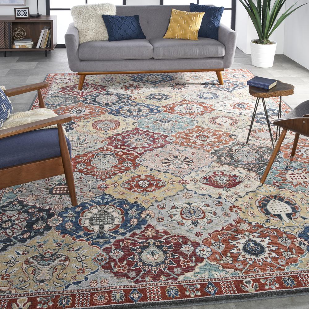 Nourison Parisa 8'6 x 11'6 Multicolor Area Rug