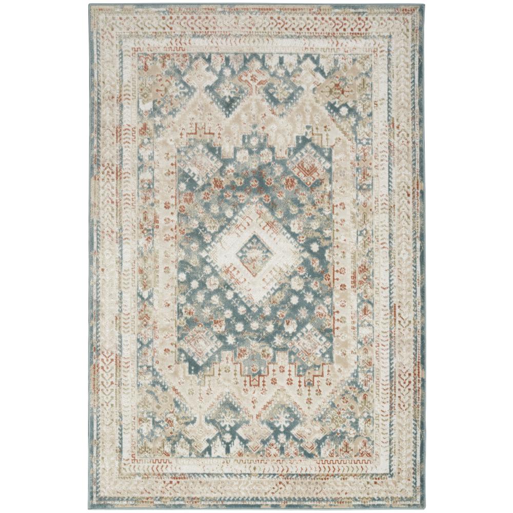 Vintage Rectangle Area Rug, 5' x 7'