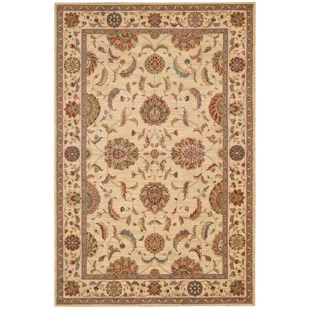 Rectangle Traditional Machine Made Area Rug