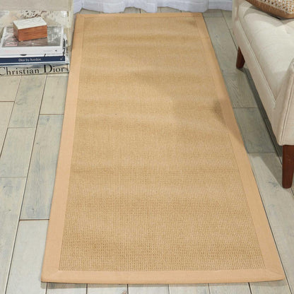 Sisal Soft Area Rug, Sand, 2'6" x 8'