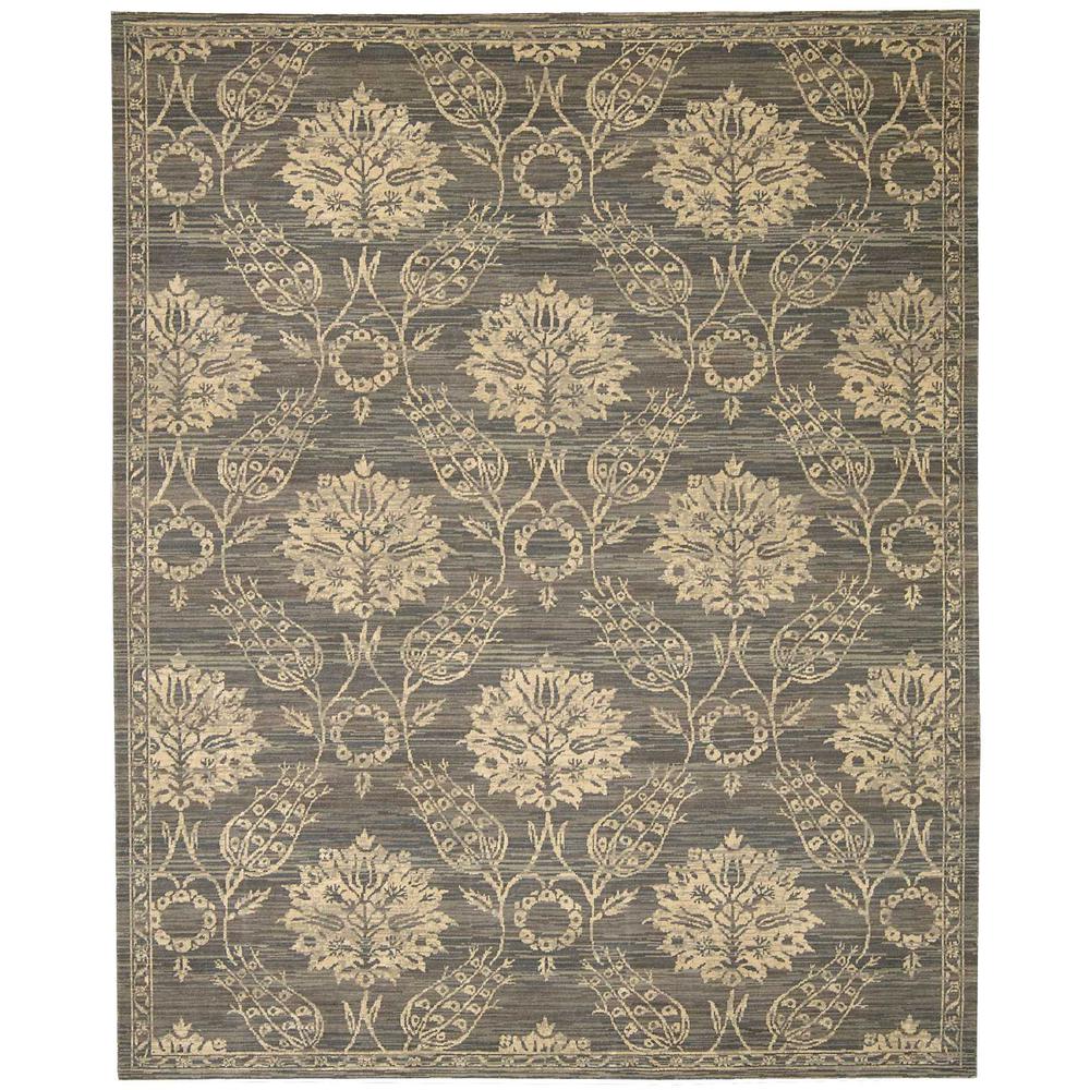 Silk Elements Area Rug, Graphite, 9'9" x 13'