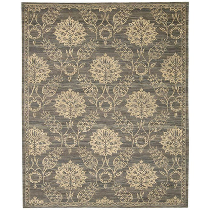 Silk Elements Area Rug, Graphite, 9'9" x 13'