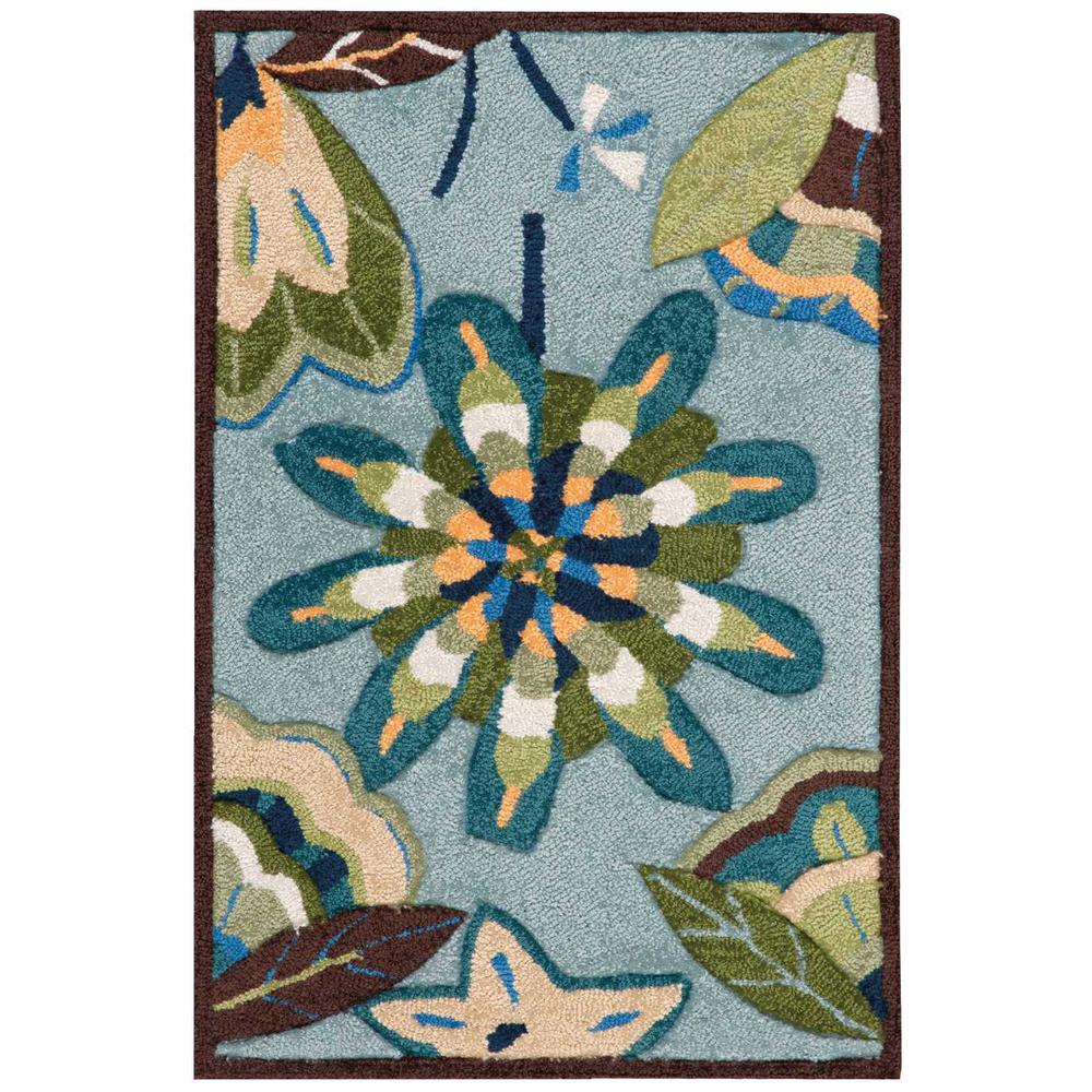 Contemporary Rectangle Area Rug, 2' x 3'