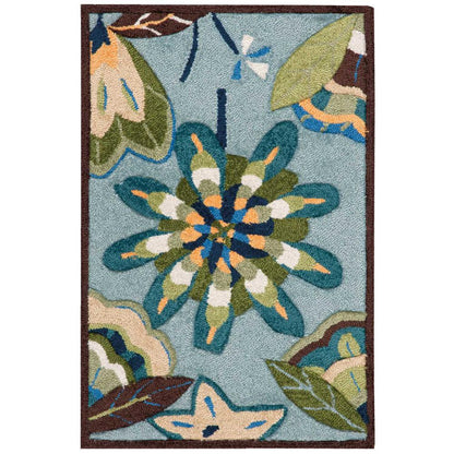 Contemporary Rectangle Area Rug, 2' x 3'