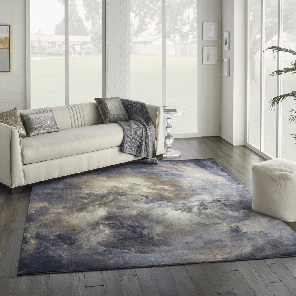 Nourison Le Reve Area Rug, Chocolate/Multicolor, 9' x 12', LER07