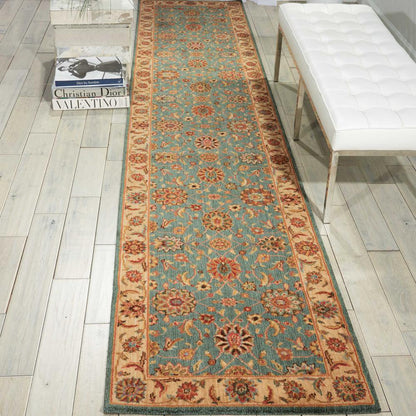 Rectangle Traditional Machine Made Area Rug