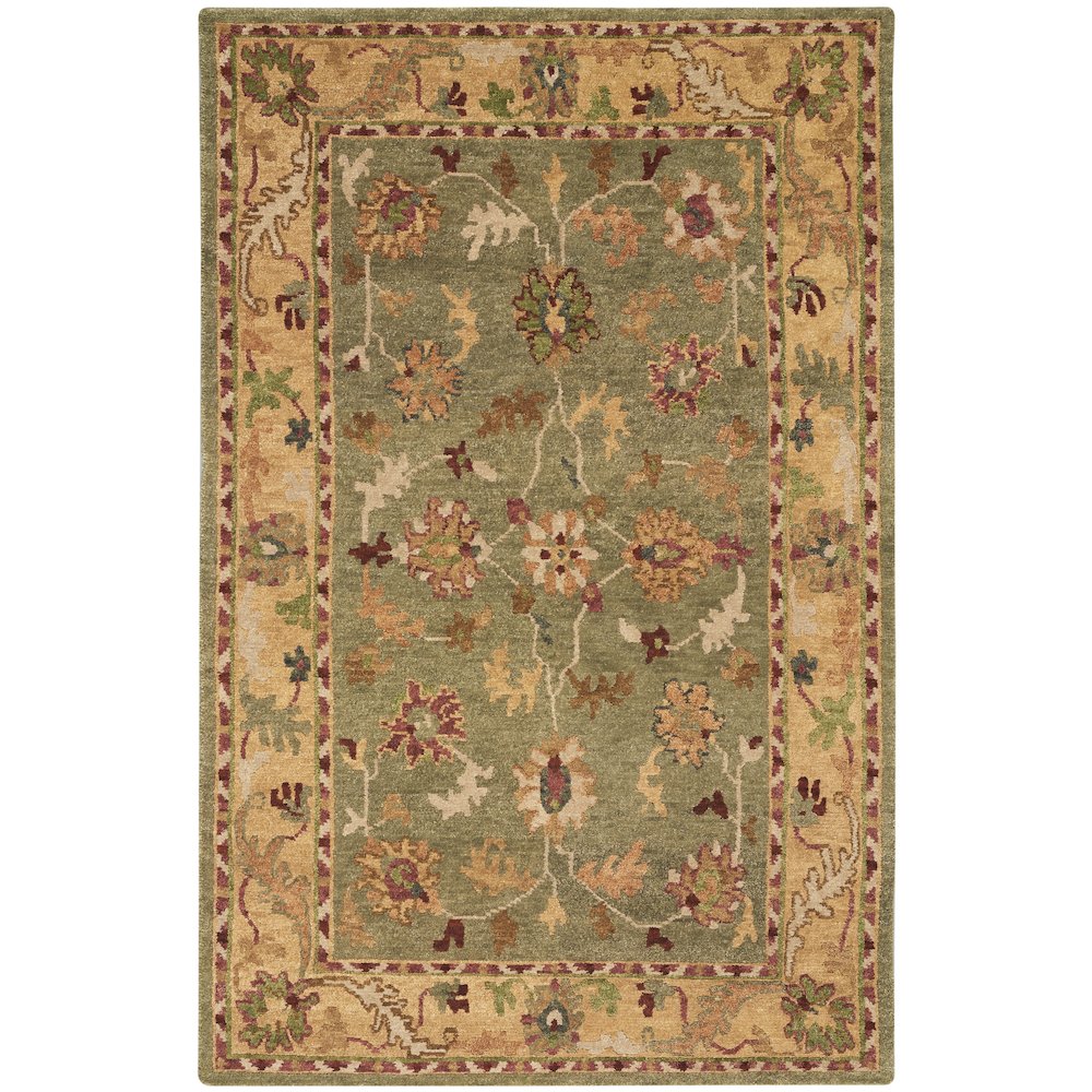 Tahoe Area Rug, Green, 5'6" x 8'6"