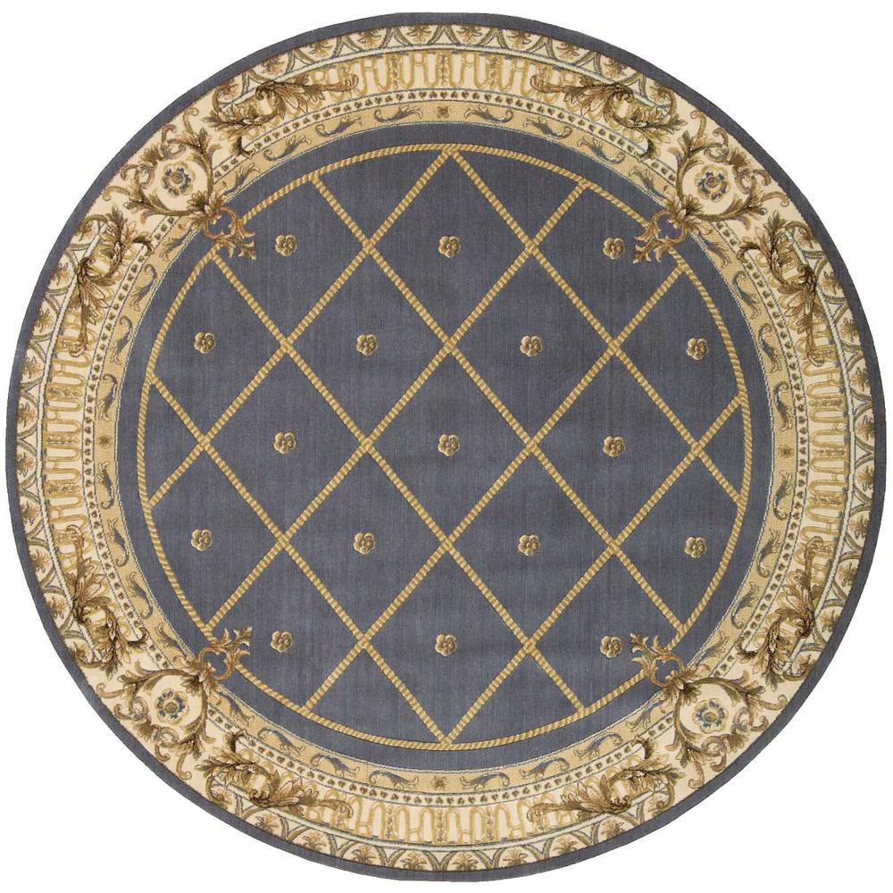 Ashton House Area Rug, Blue, 7'5" x ROUND