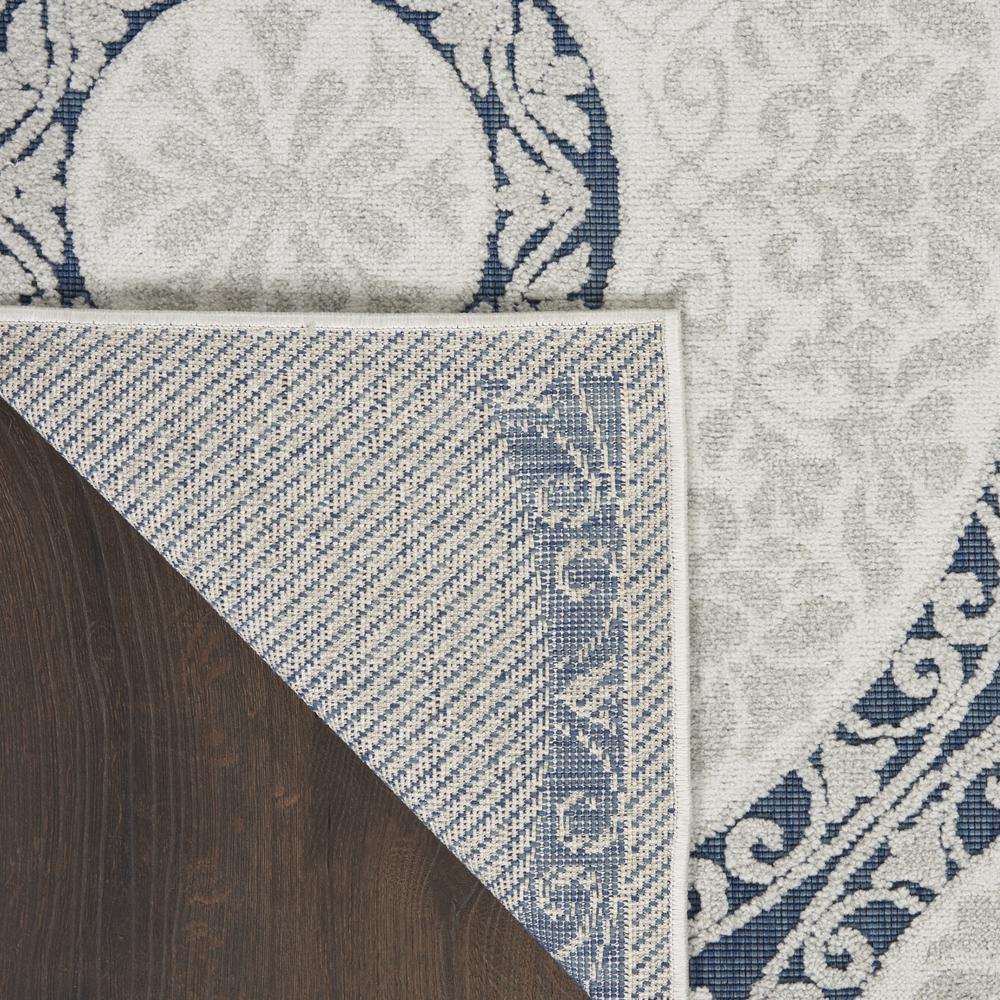 CLA03 Calobra Blue Area Rug- 4' x 6'