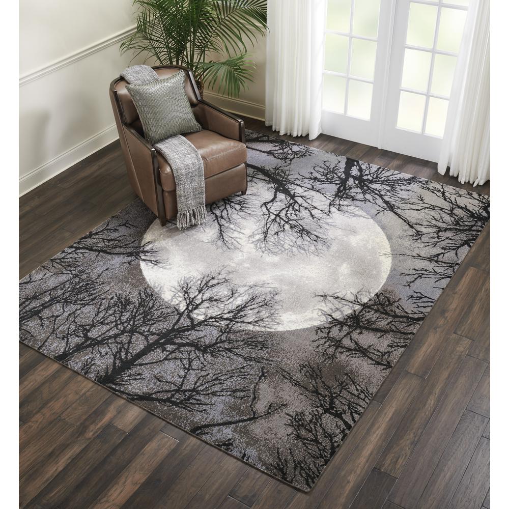 Modern Rectangle Area Rug, 8' x 10'
