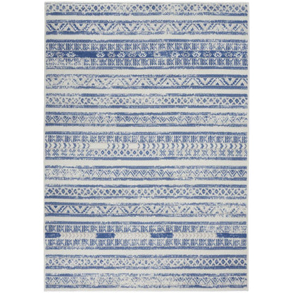 WHS16 Whimsicle Ivory Blue Area Rug- 4' x 6'