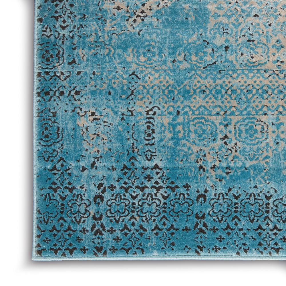 Karma Area Rug, Blue, 5'3" x 7'4"