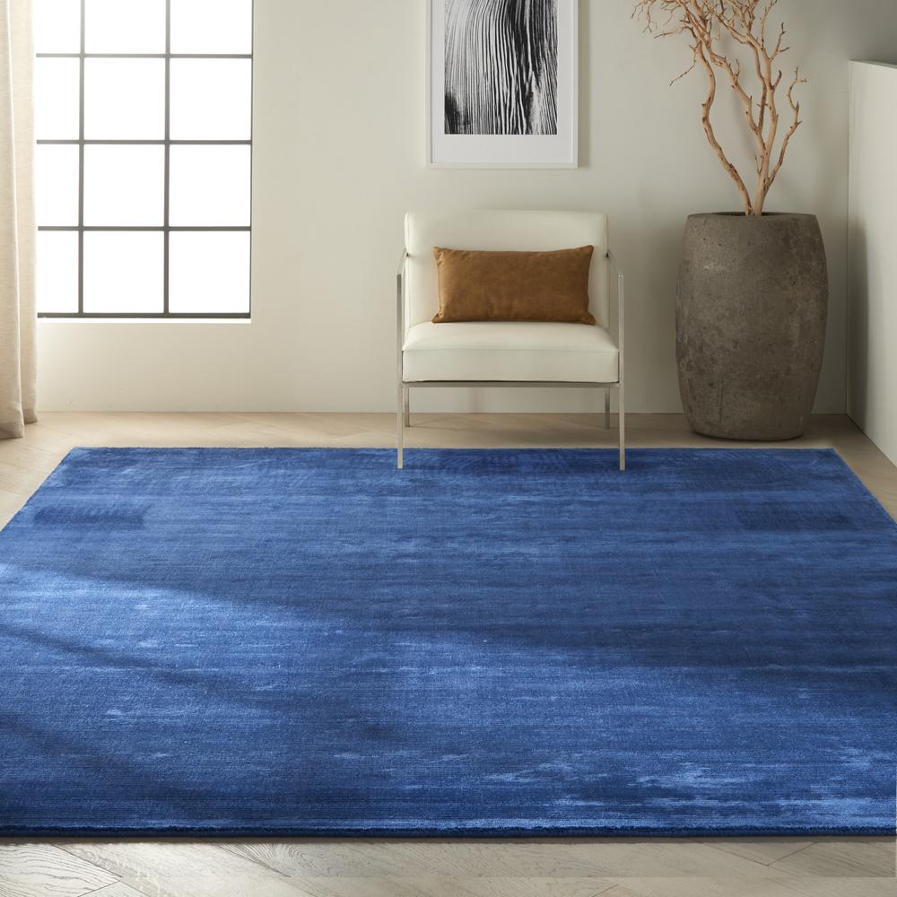 Calvin Klein Home Lunar 9'6 x 13' Klein Blue Area Rug