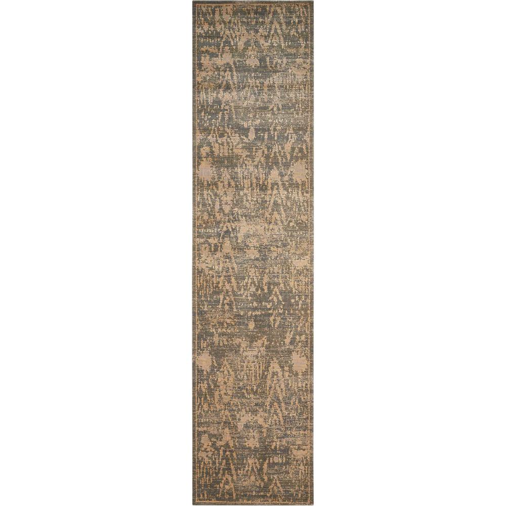 Silken Allure Area Rug, Slate, 2'5" x 10'
