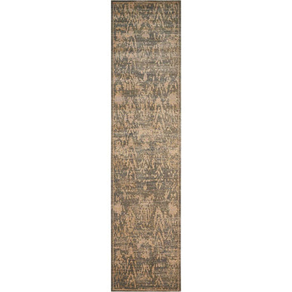 Silken Allure Area Rug, Slate, 2'5" x 10'