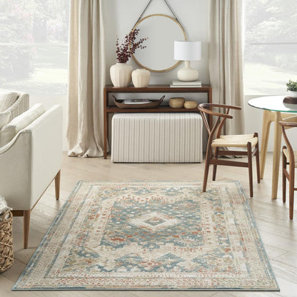 Vintage Rectangle Area Rug, 5' x 7'
