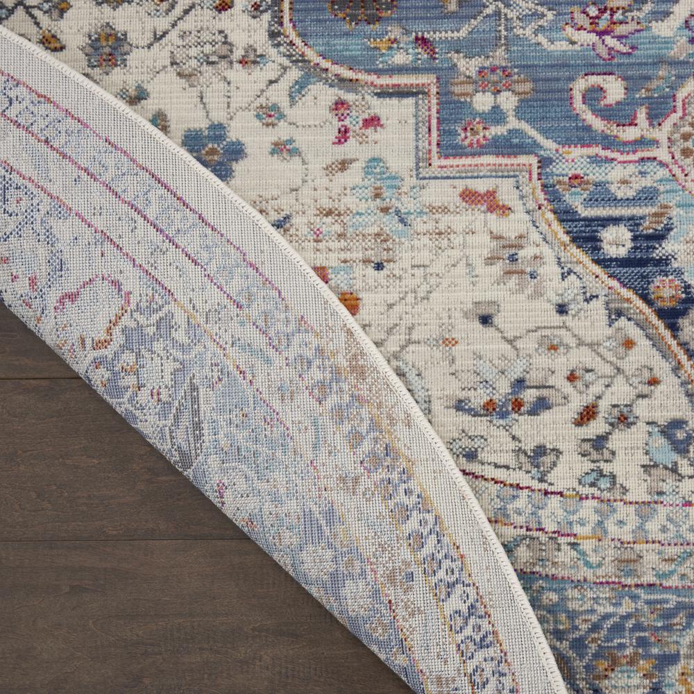 Vintage Round Area Rug, 6' x Round