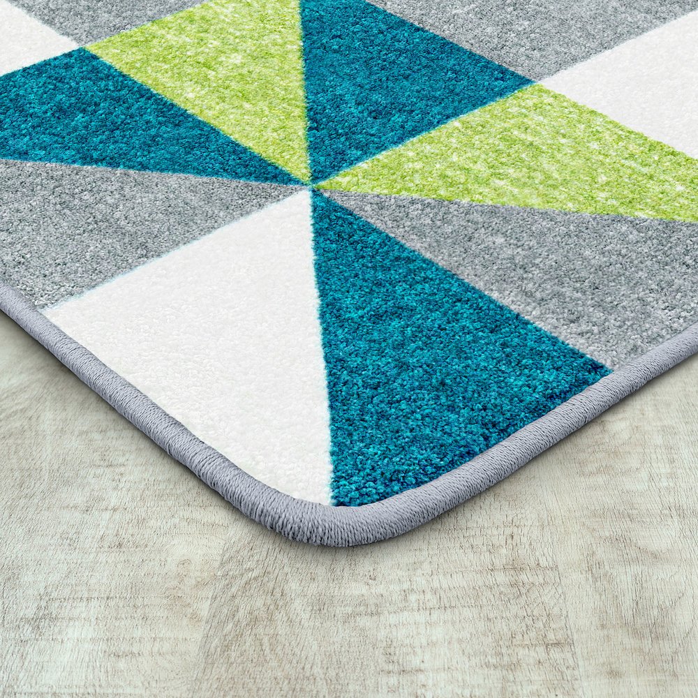 Claremont Kids Cartwheel 5'4" x 7'8" Area Rug in Color Calypso