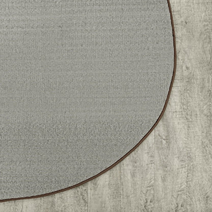 Kid Essentials Endurance 12' x 7'6" Oval Area Rug in Color Brown