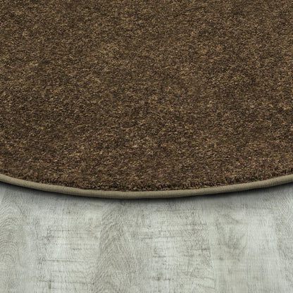 Kid Essentials Endurance 12' x 7'6" Oval Area Rug in Color Brown