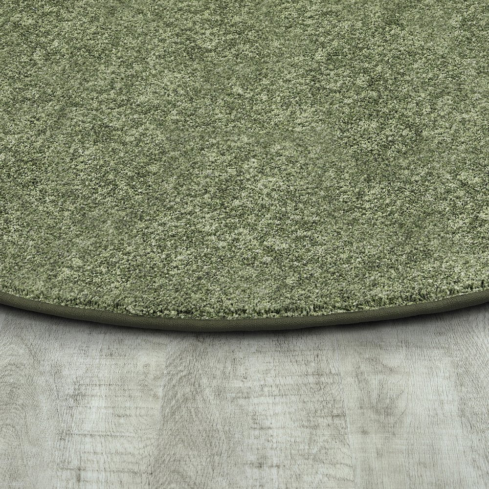 Kid Essentials Endurance 12' x 7'6" Oval Area Rug in Color Sage