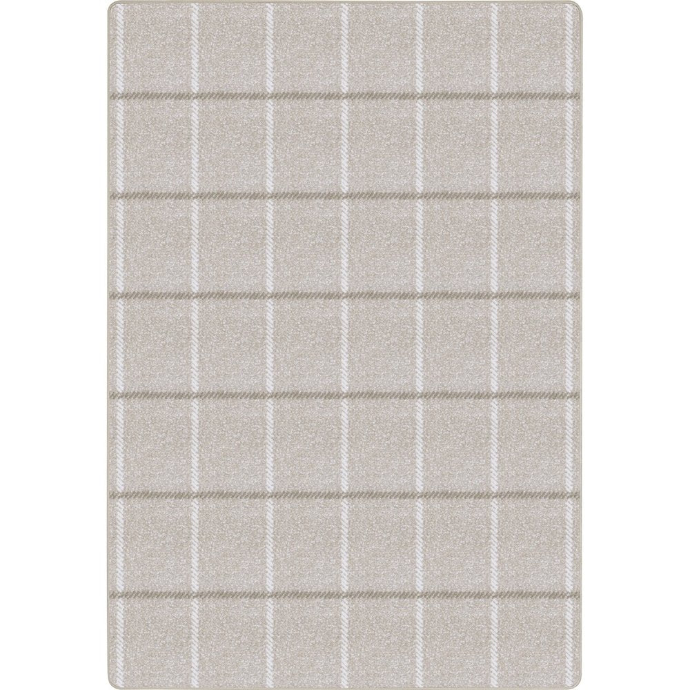 Impressions New Haven 5'4" x 7'8" Area Rug in Color Beige
