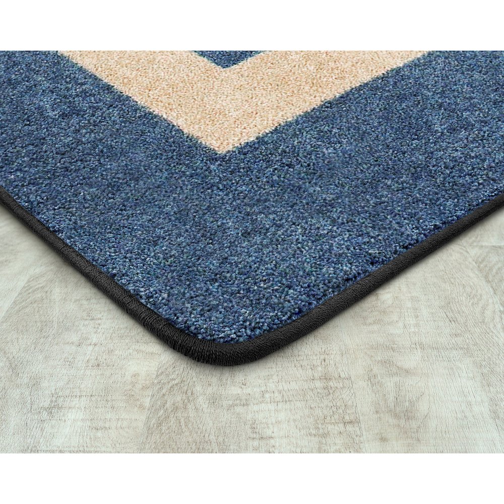 Kid Essentials Portrait 5'4" x 7'8" Area Rug in Color Seaside