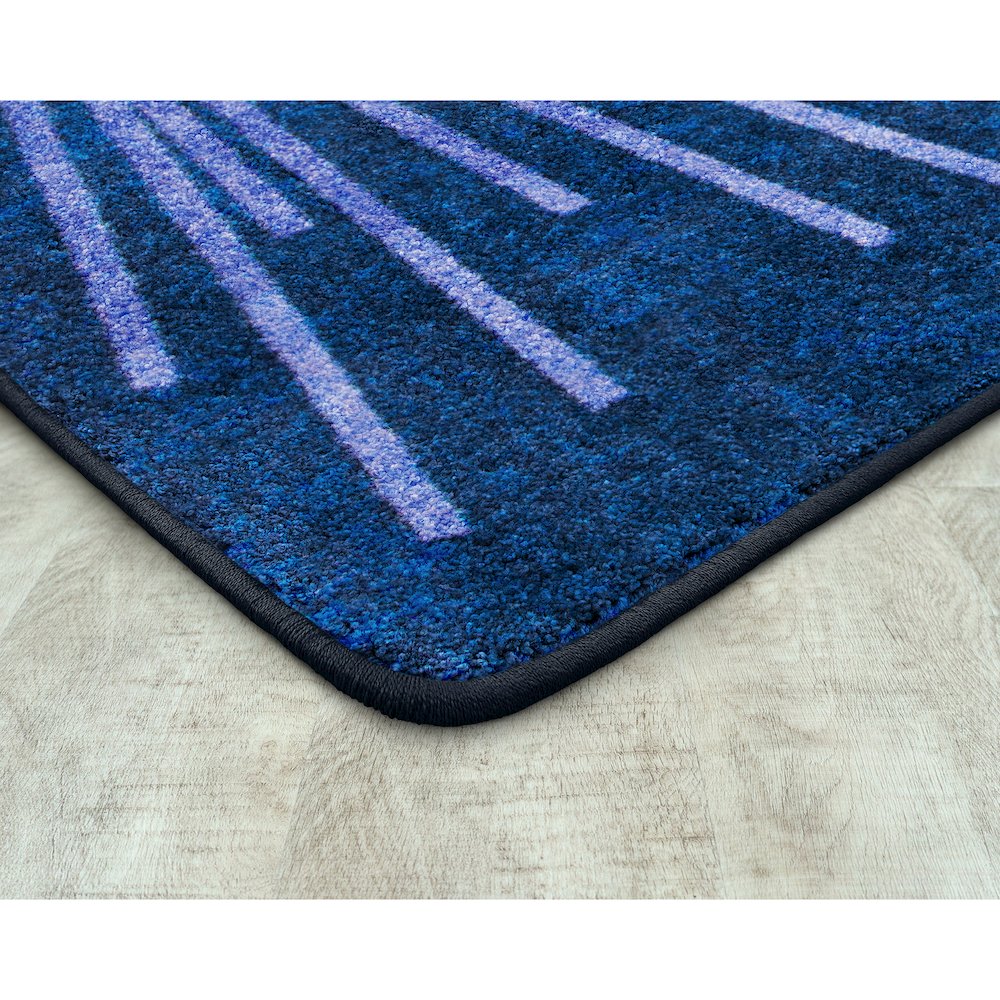 First Take Sputnik 5'4" x 7'8" Area Rug in Color Violet