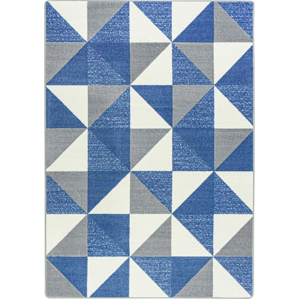 Claremont Kids Cartwheel 7'8" x 10'9" Area Rug in Color Blue Skies